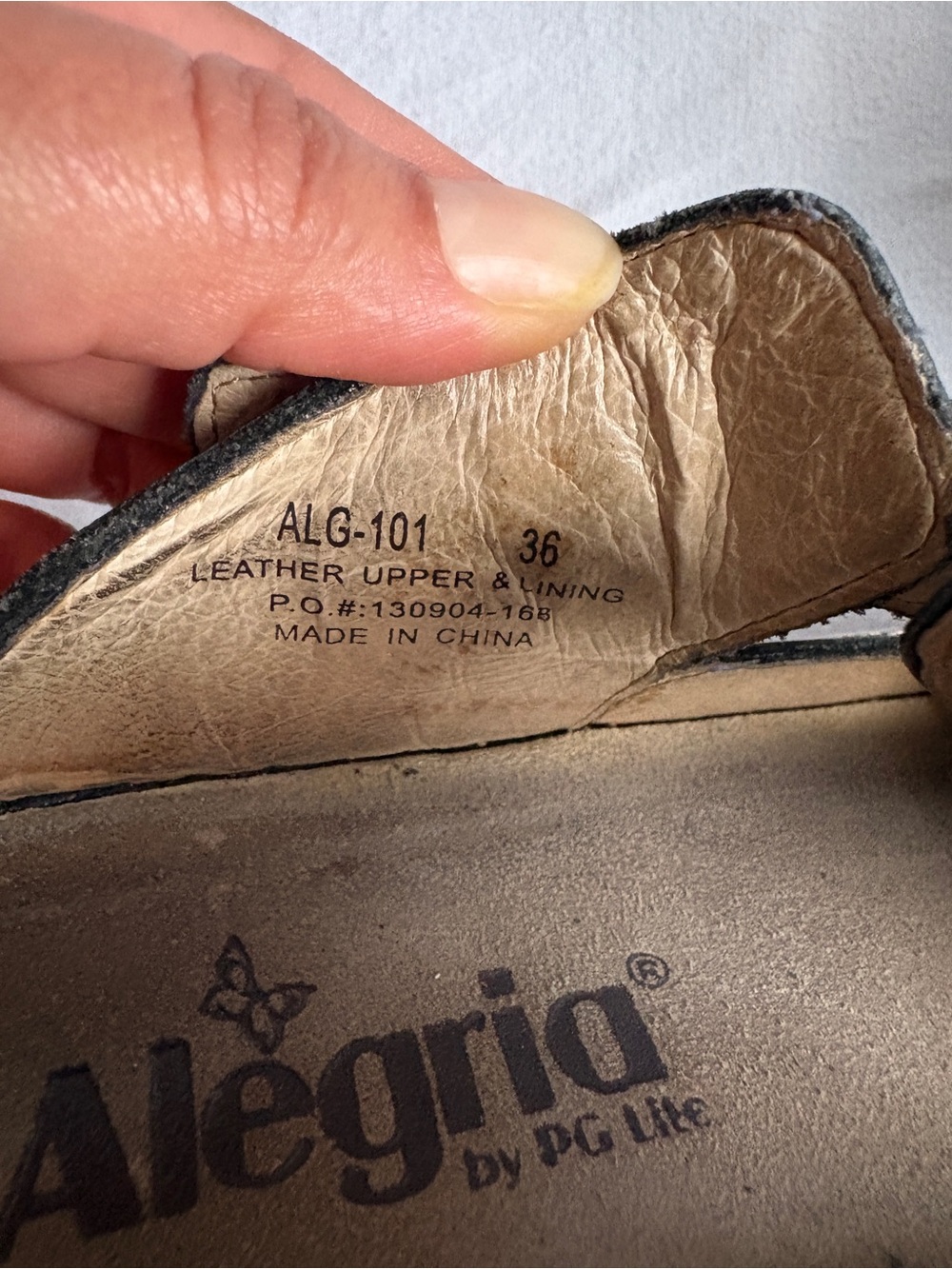 Alegria Black Patent Moccasin Clogs with Buckle - Picture 7 of 15